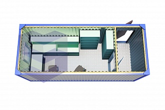 Блок-контейнер медицинский БК-9